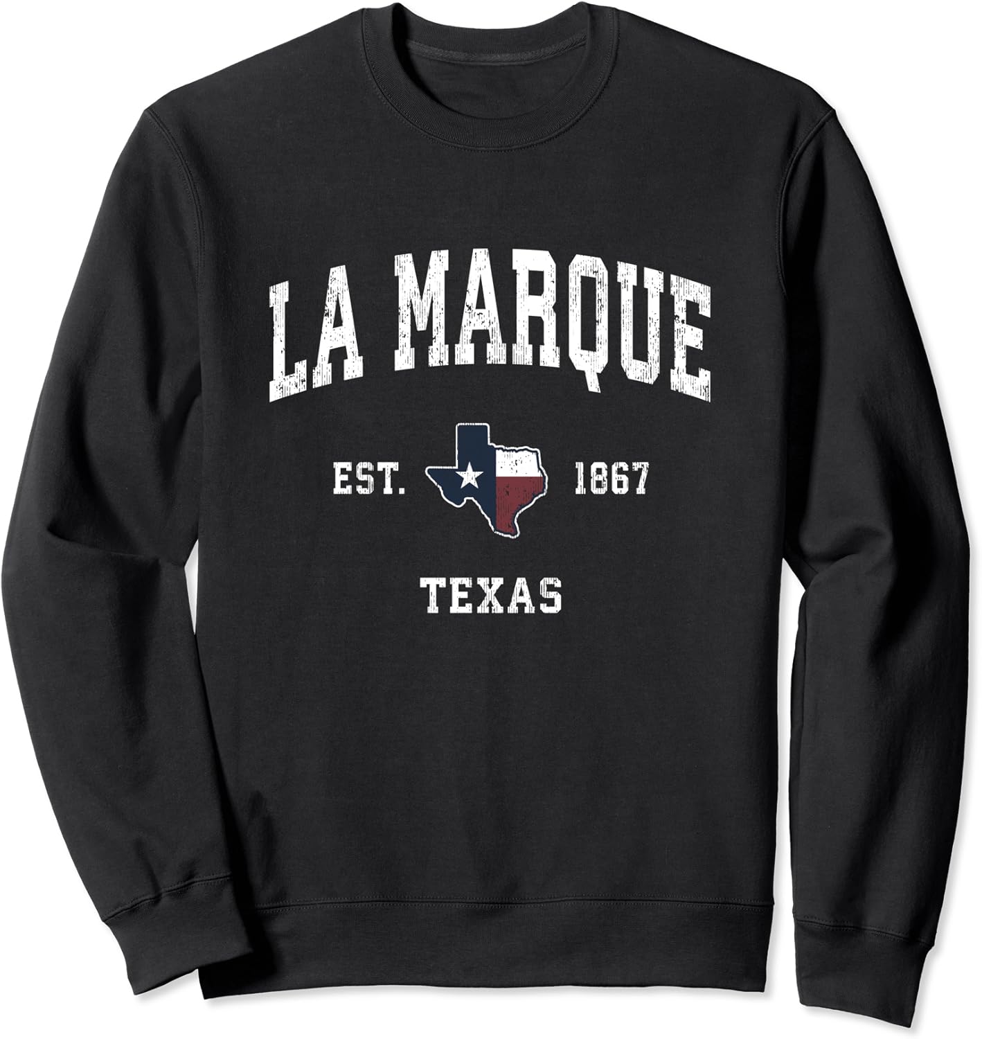 La Marque Texas TX Vintage State Flag Sports Design